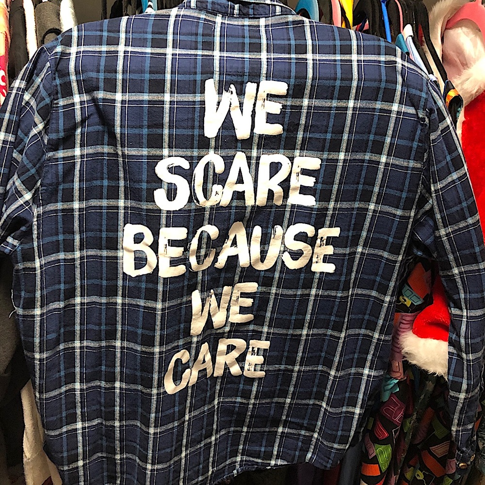 Cakeworthy monsters Inc. Flannel